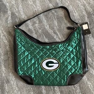 NWT Green Bay Packers Quilted Hobo